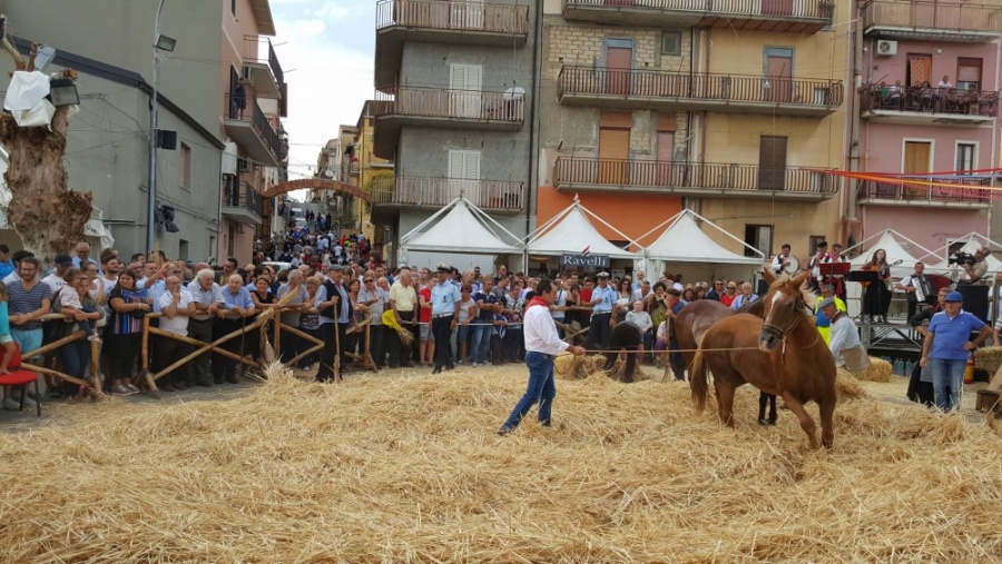 Raddusa, terminata la festa del grano